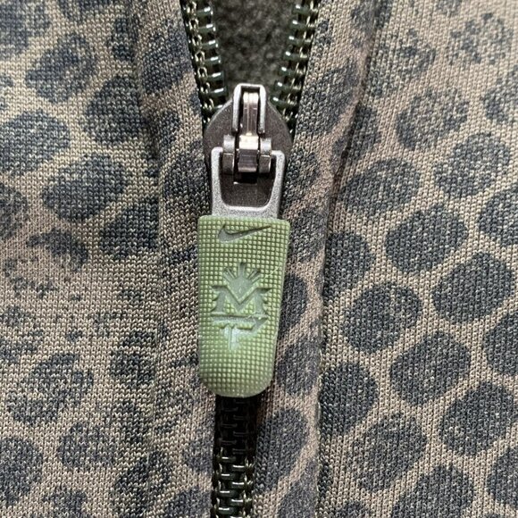 Manny Pacquiao Nike Rare Men's Pac-Man KO Zip-up Hoodie L Cargo Khaki EUC - Picture 5 of 12